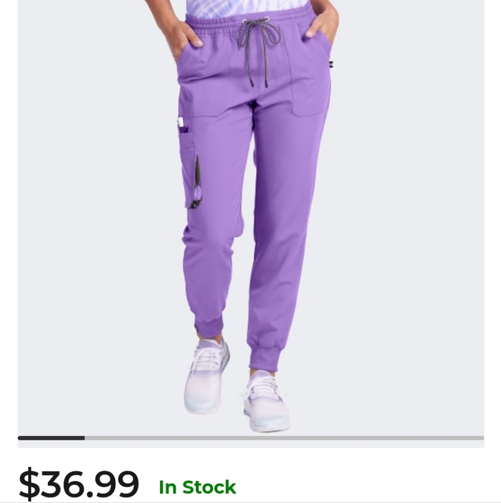 Cargo scrub pant